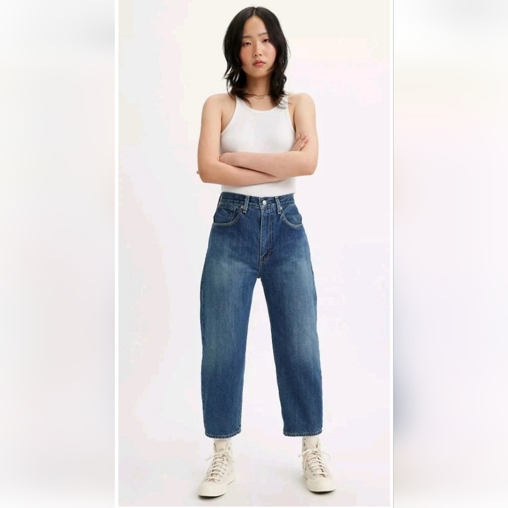 Levi's Japanese Denim Ankle Cropped Jeans